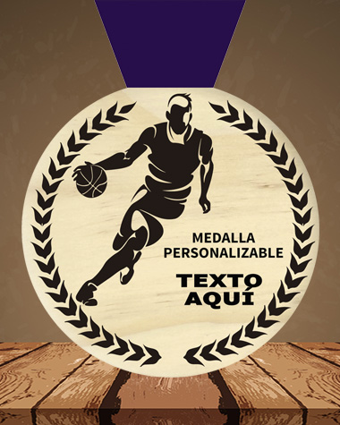 Medalla de Madera MM01