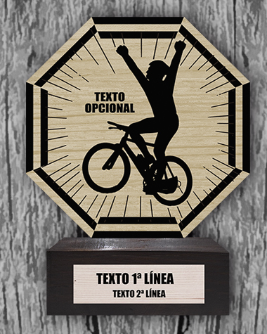 Trofeo de Madera tr27