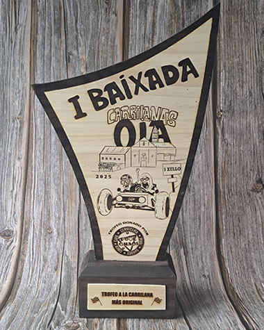 trofeo personalizado ec11